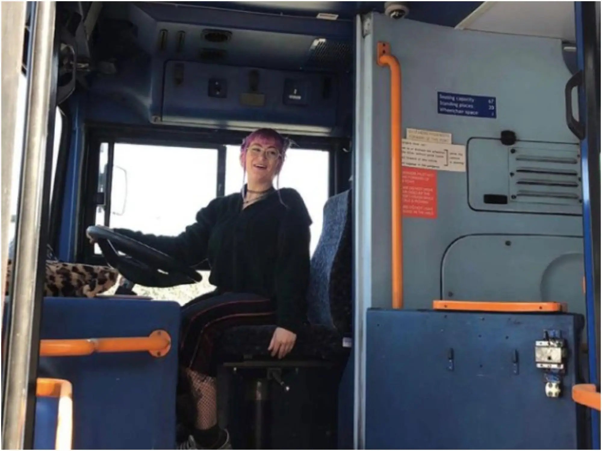 OnlyFans Model Uses Revenue to Buy a Double Decker Bus to Live in