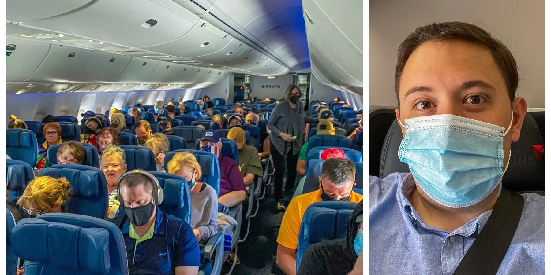 Flying Delta for the First Time Since It Stopped Blocking Middle Seats