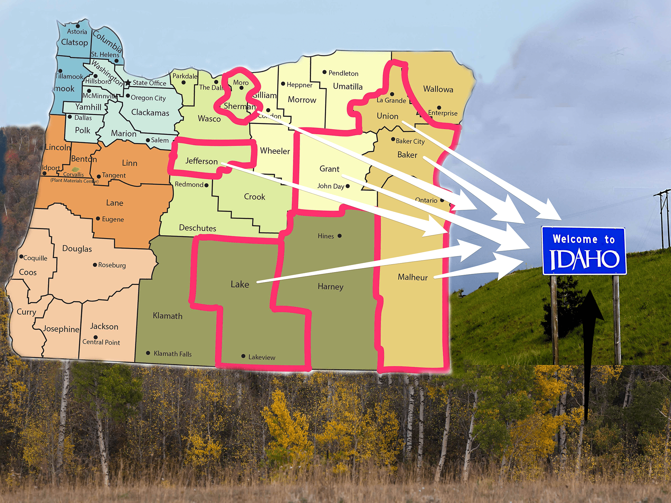 ‘Greater Idaho’ took one step closer to being a real thing this week