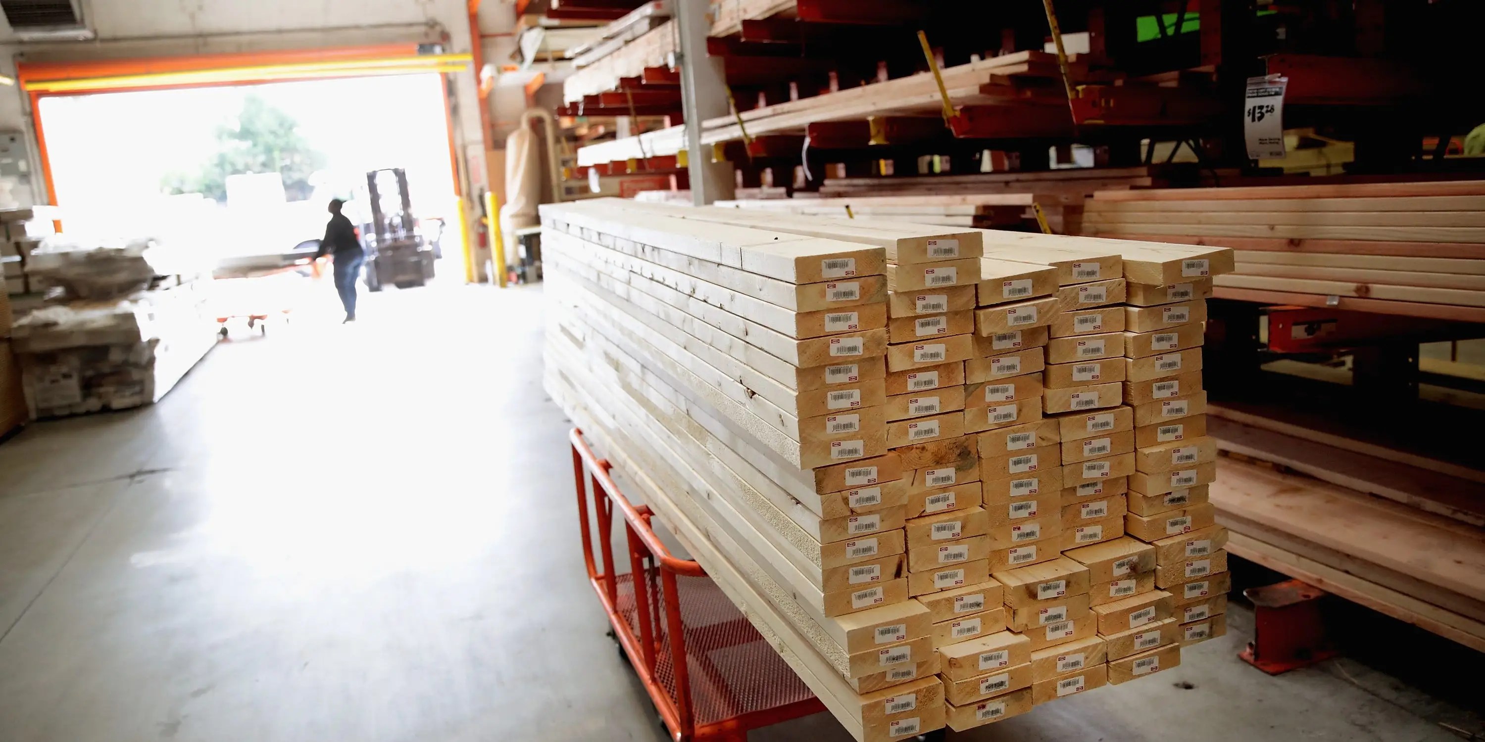 The CEO of the largest US lumber producer says that the commodity’s sky