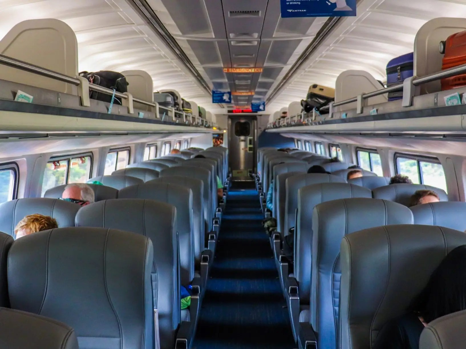 I took Amtrak for the first time since it started filling trains to