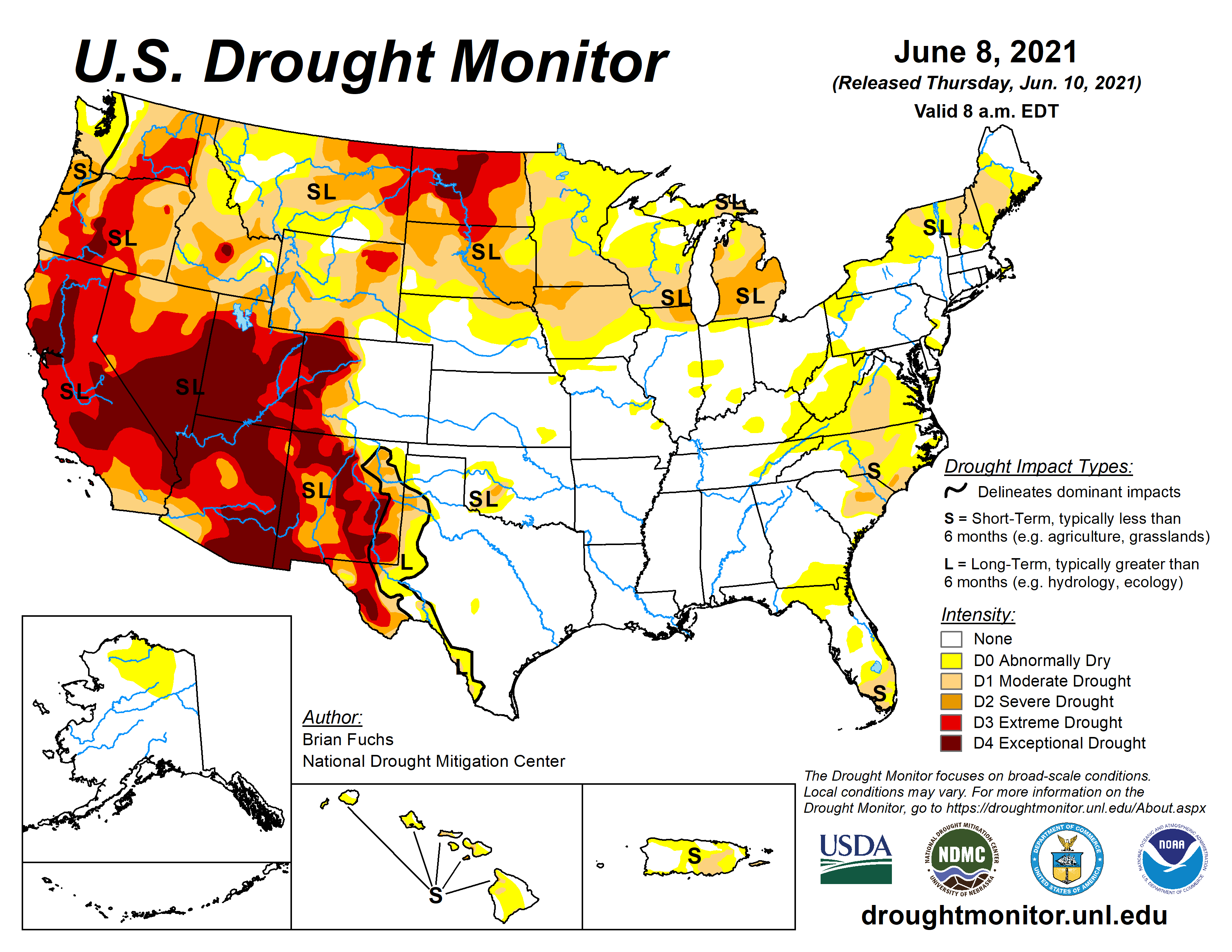 Current Us Drought Map Drought maps show the western US at its driest in 20 years a ticking