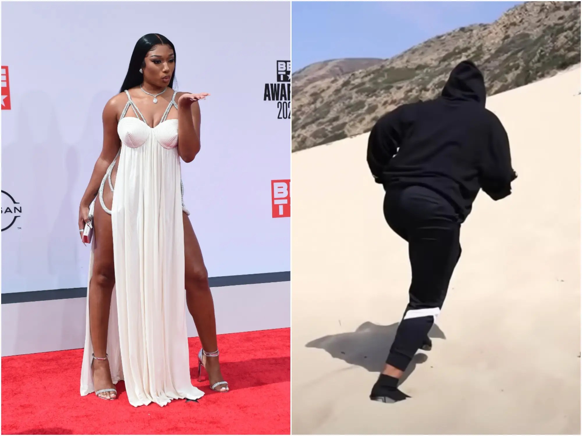 Megan Thee Stallion Lost Weight by Running Sand Dunes and Pole Dancing