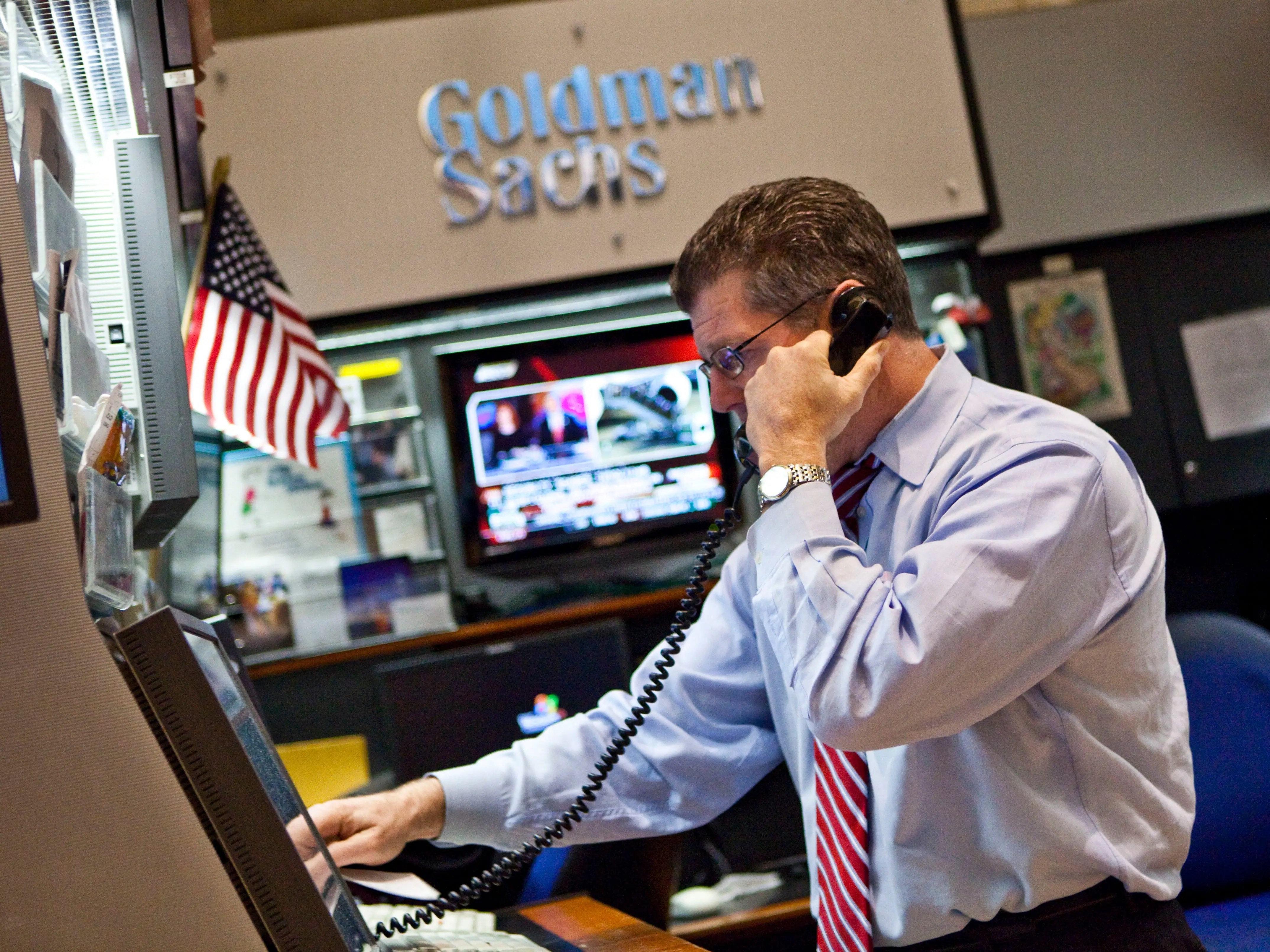 Goldman Sachs says a surge in bond yields could knock the S&P 500 down