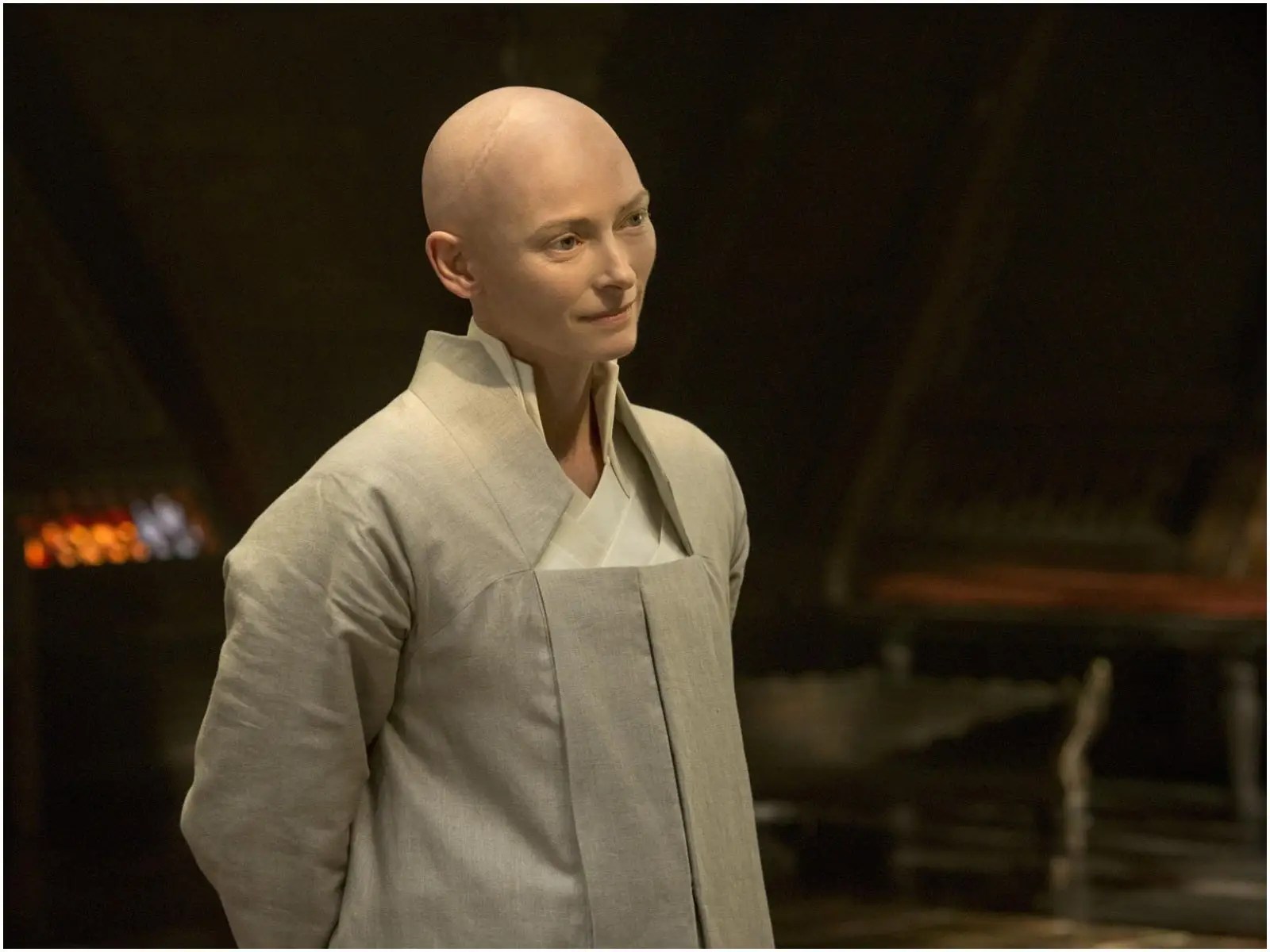 Tilda Swinton says she had 'a question mark' in her mind about her