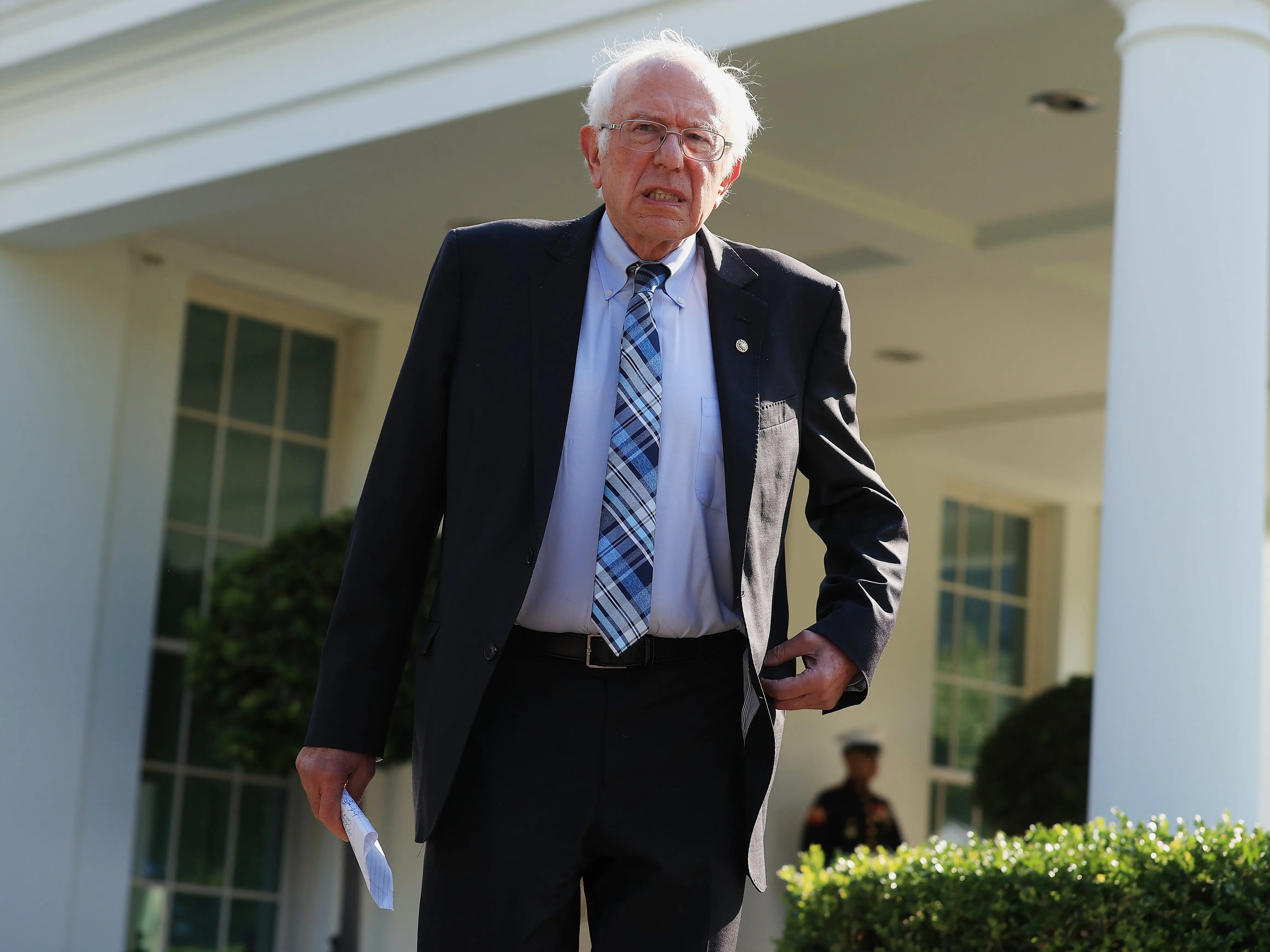 Bernie Sanders Wants Taxes on Wealthy, Climate Measures in Build Back