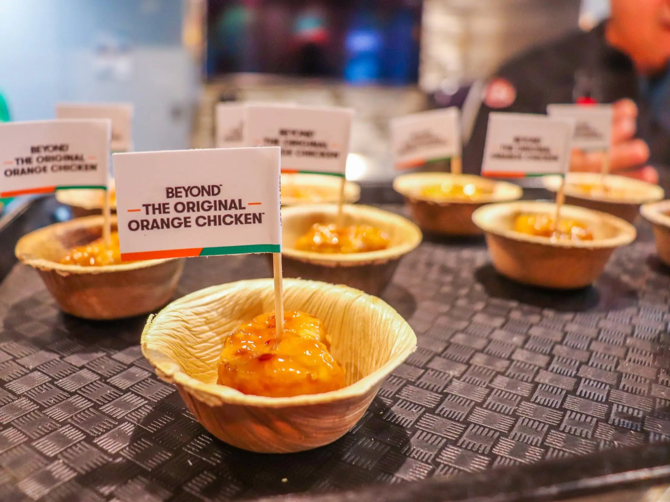 I tried Panda Express' new Beyond Meat orange chicken. It was delicious