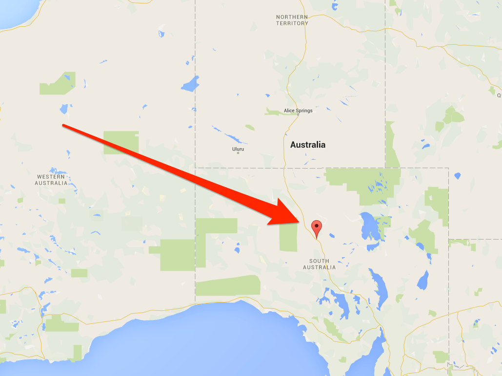 Coober Pedy Australia Map Take a look inside Coober Pedy, the Australian mining town where