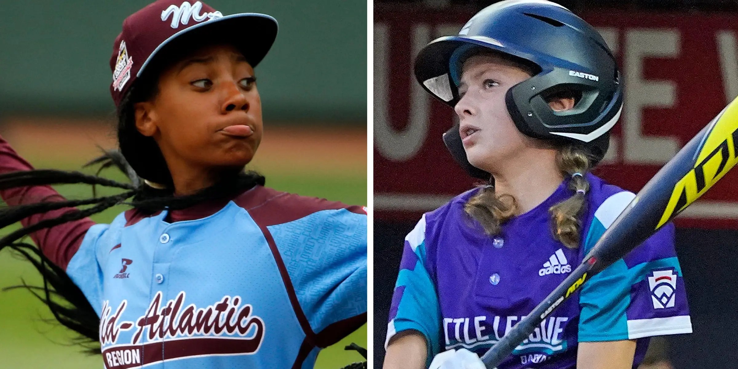 VIDEO Mo'ne Davis, Ella Bruning Little League World Series First Pitch