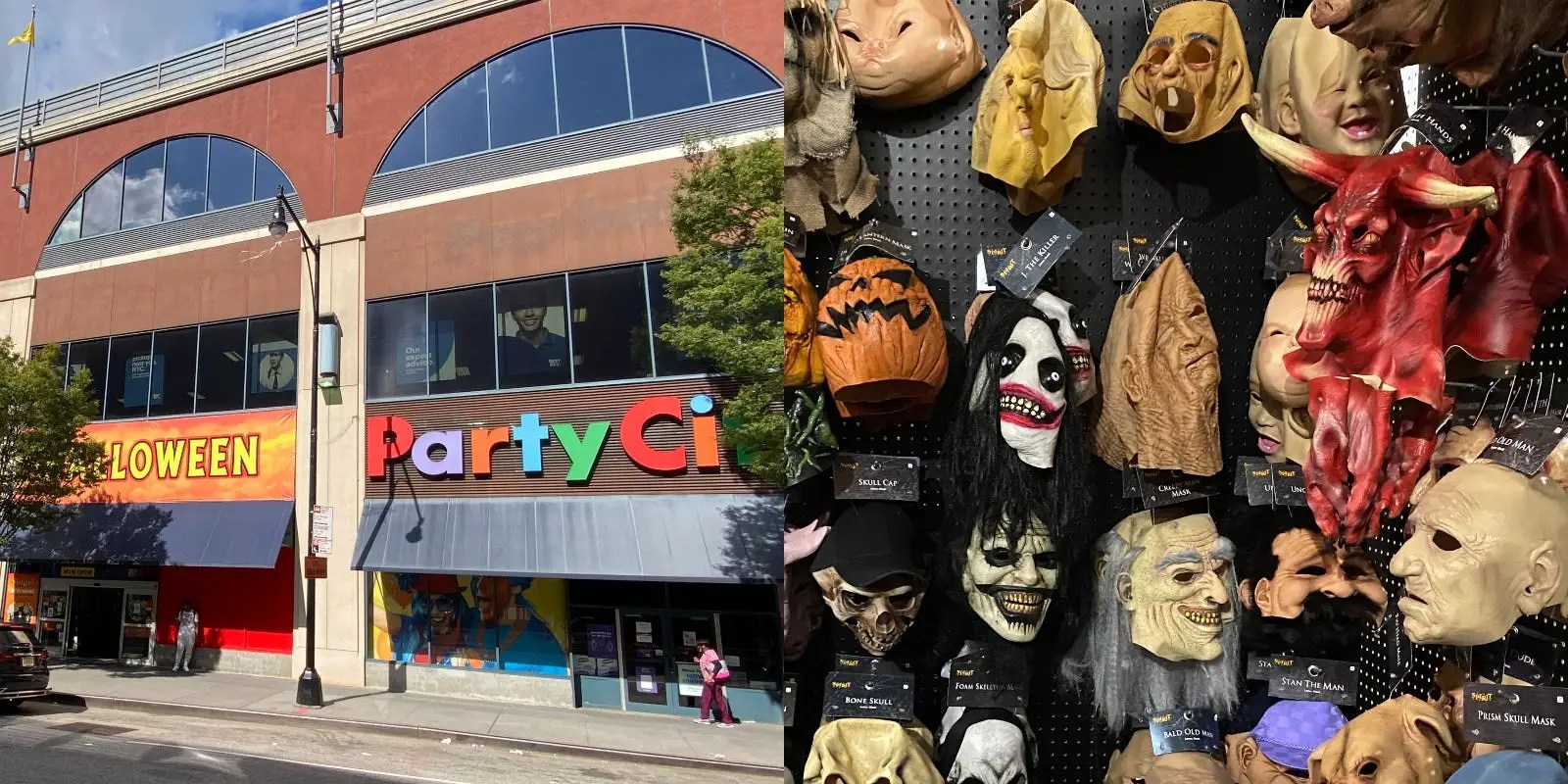 Party City Halloween Masks