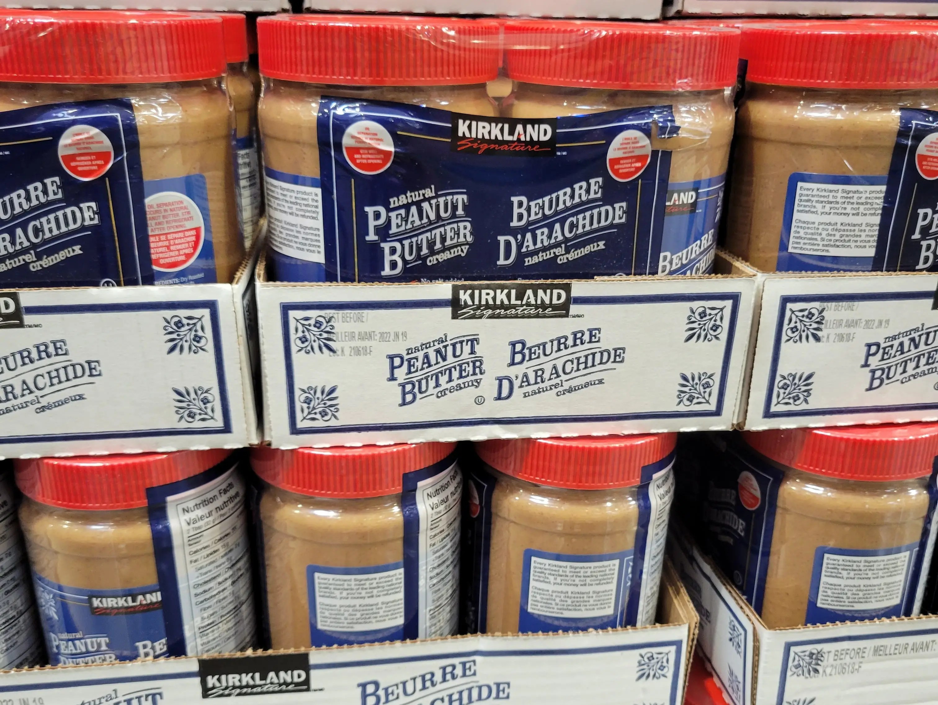 Costco jar of beans wrapaceto