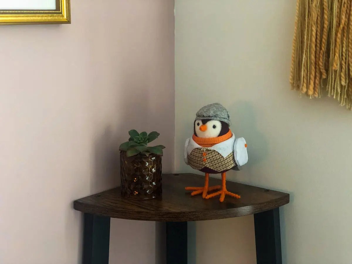 Target Impulse Buy Bird Figurine Wearing a Hat