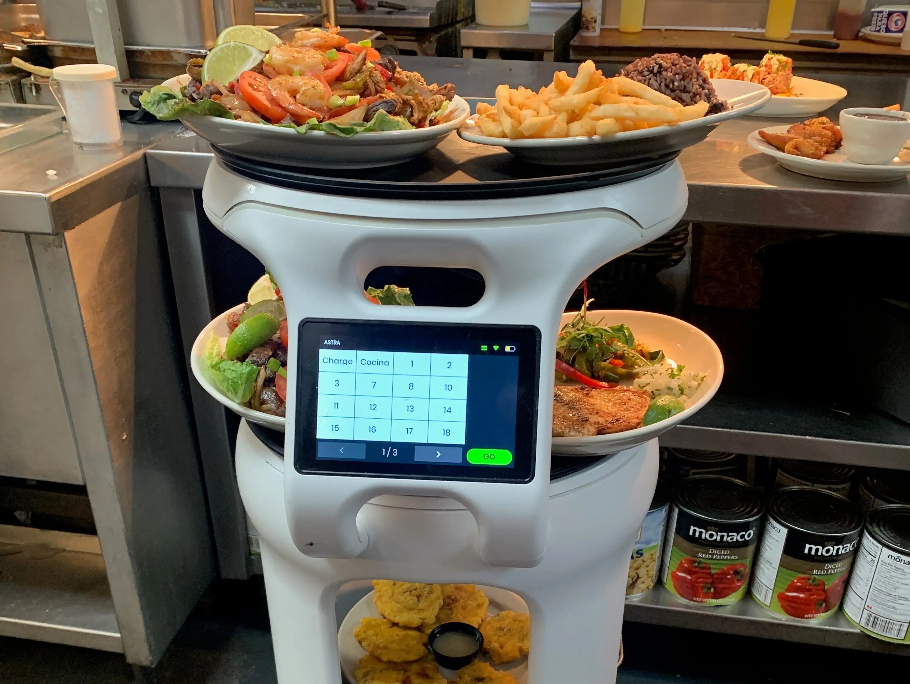 Robots Rescue Los Angeles Restaurants Service Robots