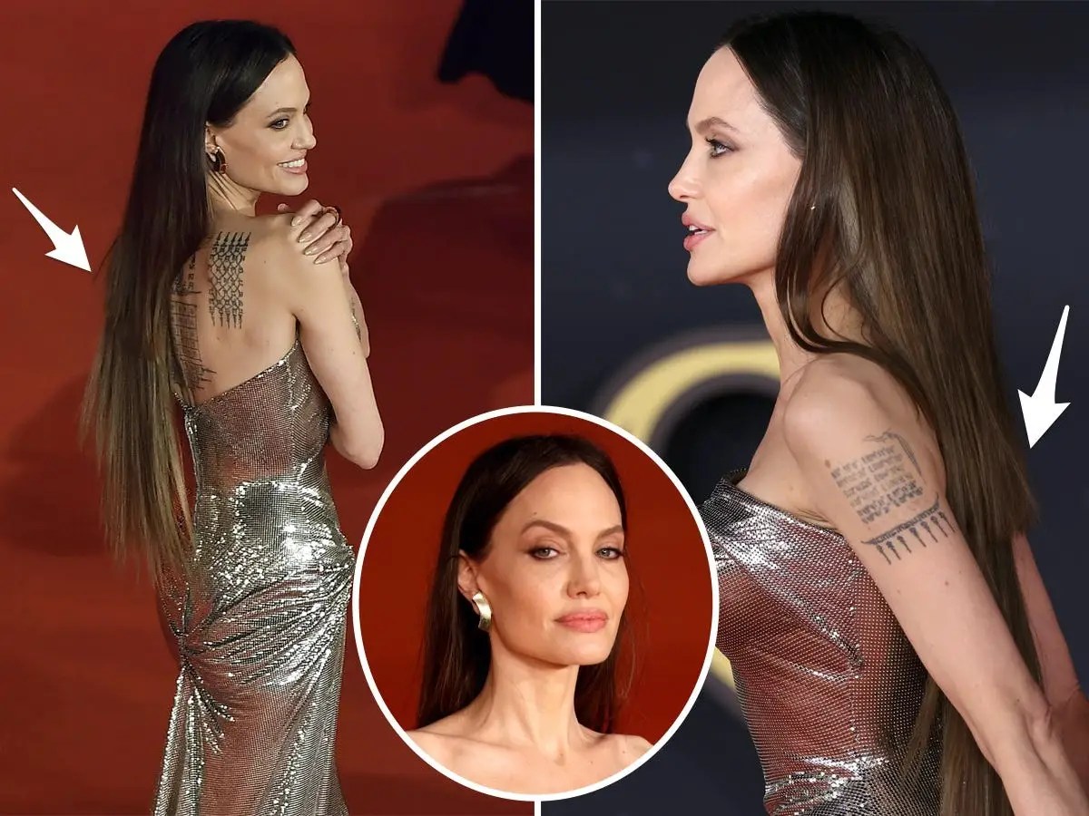 Angelina Jolie's unblended hair extensions are the talk of the