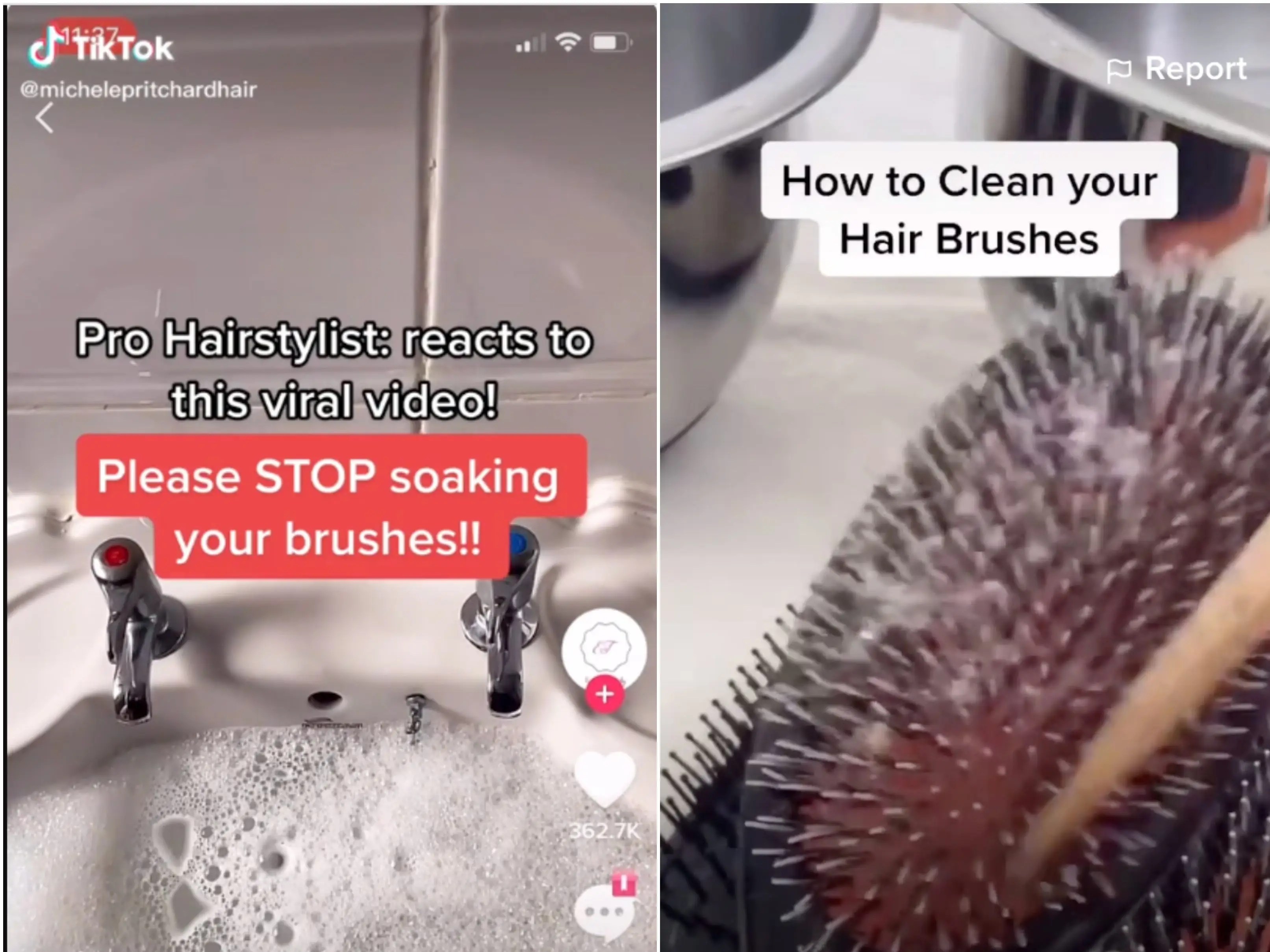 Experts Weigh in on 'Disgusting' Side Effects of a Dirty Hairbrush