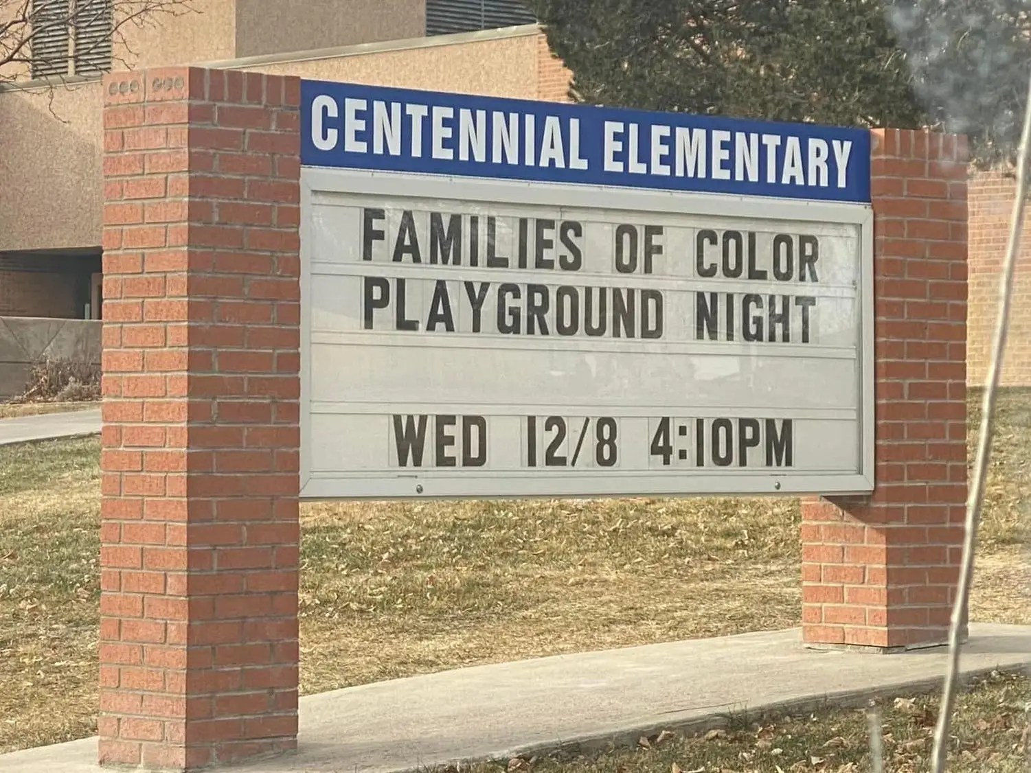 Denver School Gets Flak for 'Families of Color Playground Night'