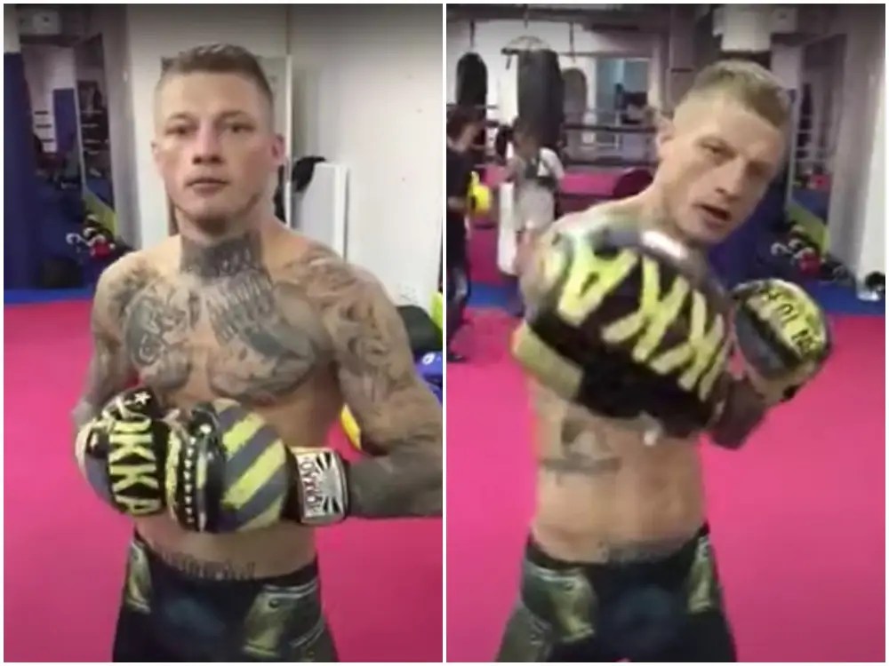 Mma Fighter Banned From Pro Debut Because Of Adolf Hitler Tattoo 525_x_700_jpg