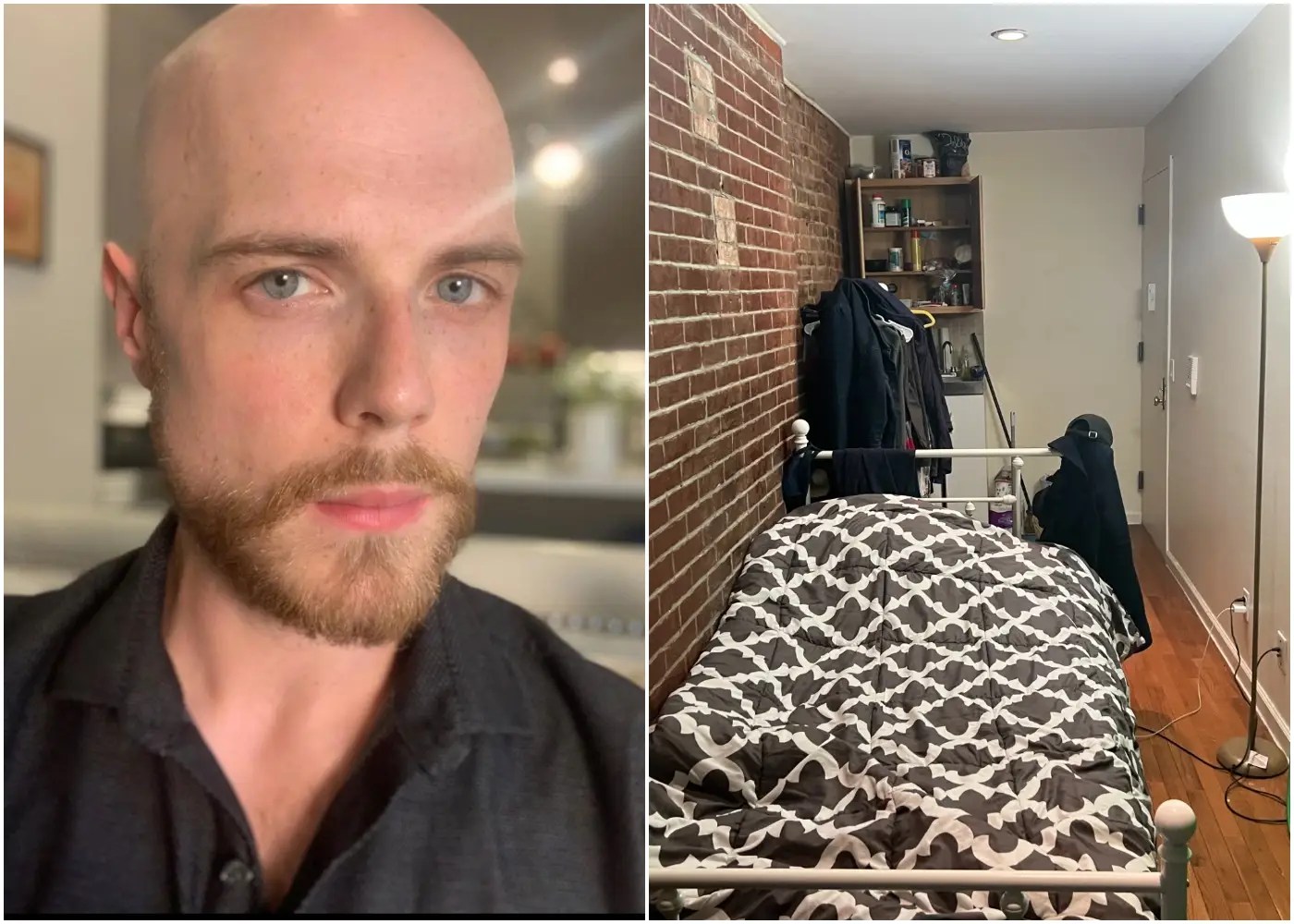 Photos Man Lives in 100SquareFoot Tiny Apartment in New York City