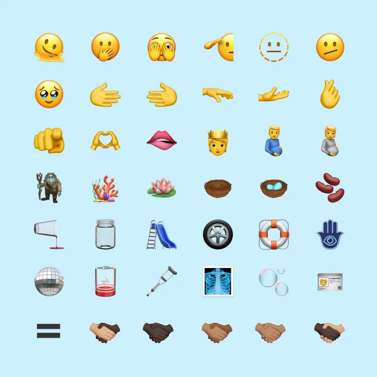 See All 37 New Emoji Available To You Now In Apple's Ios 15.4 Update
