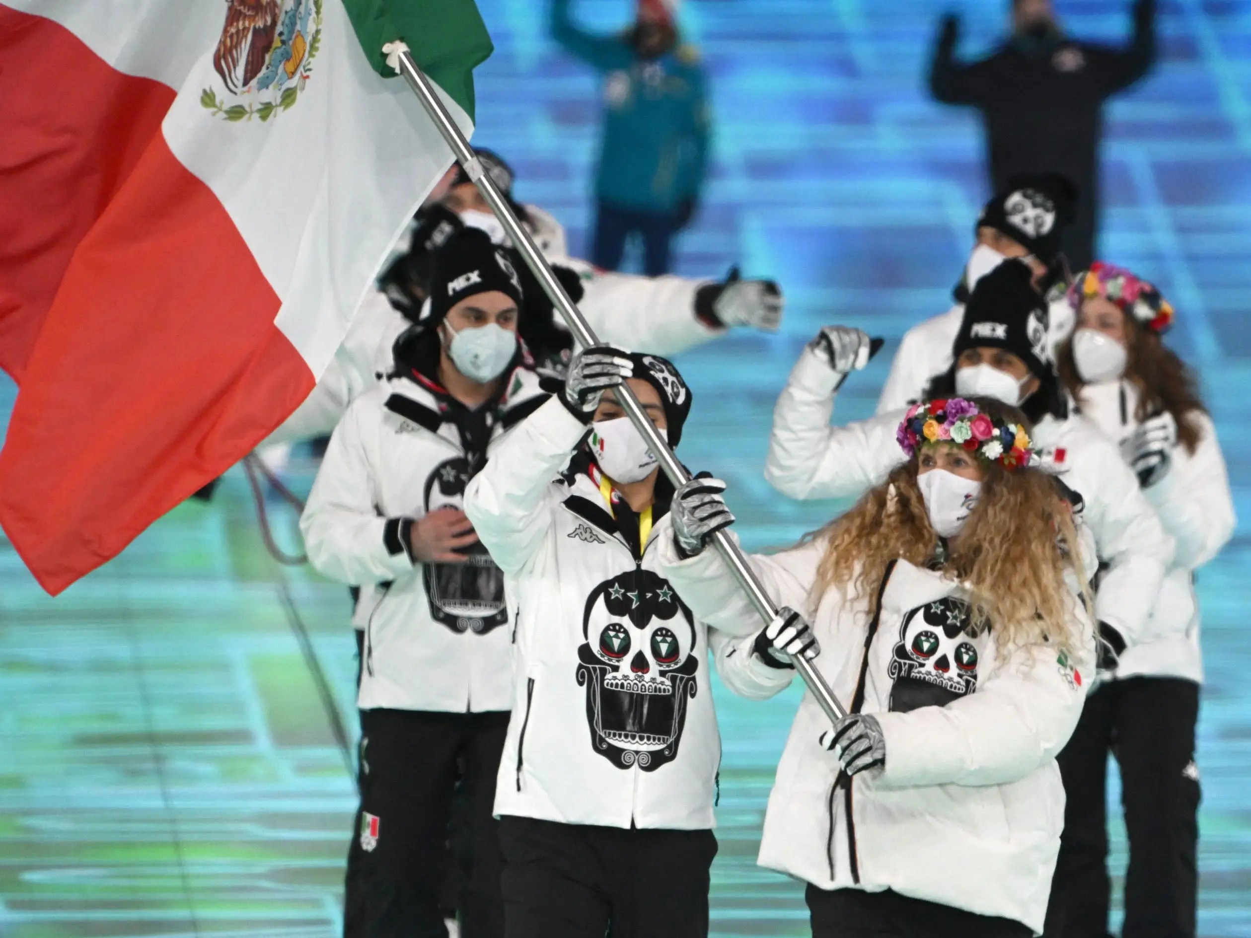 Mexico 2022 Winter Olympics Photos: 31 Best-Dressed Countries At Beijing 2022 Opening Ceremony