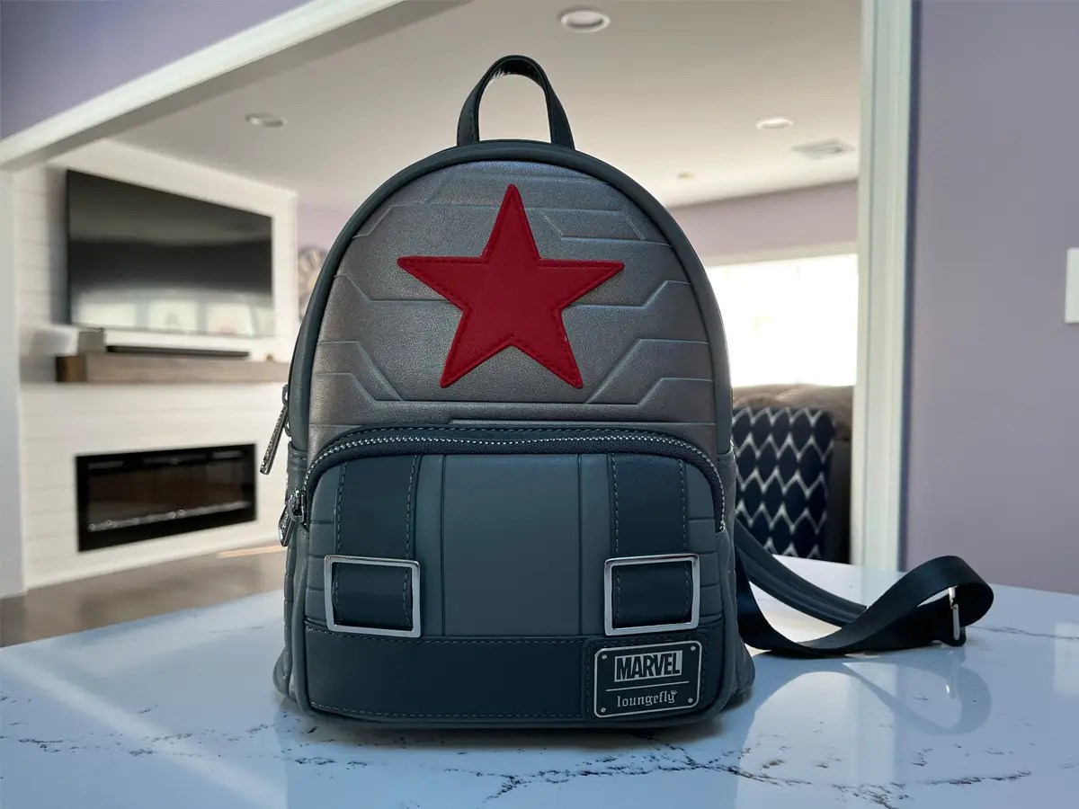 Sports Sports & Outdoors Loungefly Marvel Winter Soldier Mini Backpack