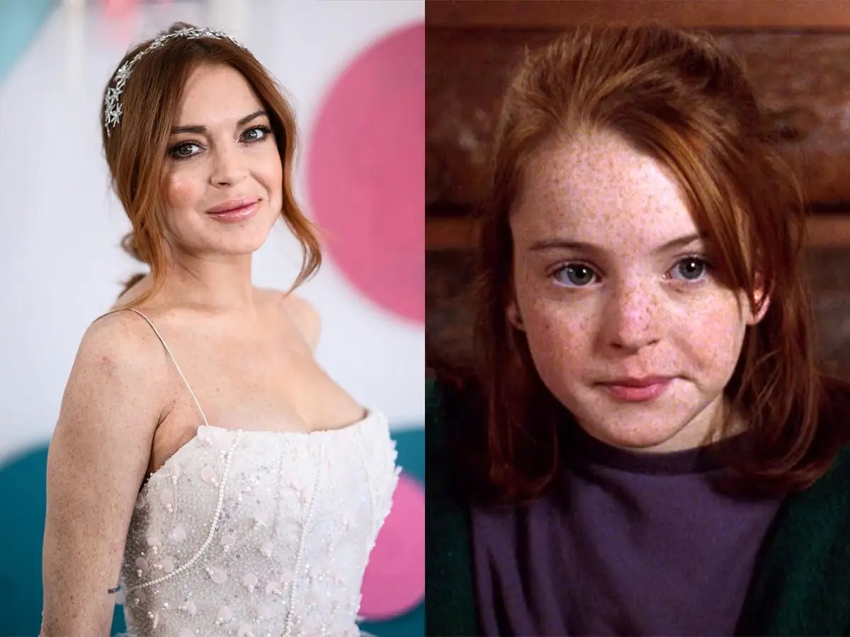 Lindsay Lohan Recreated 'The Parent Trap' Scene On Tiktok