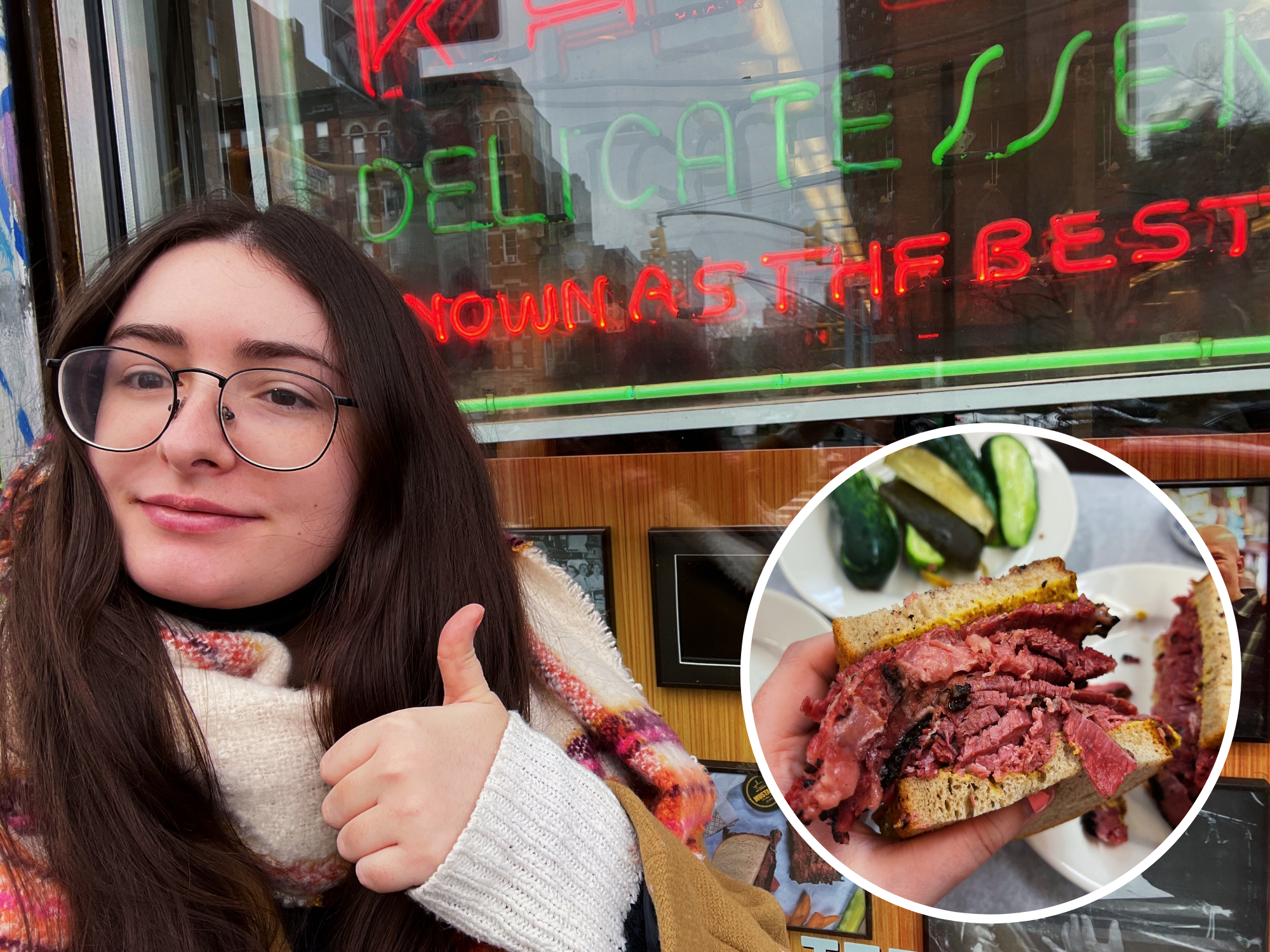 Review I Ate NYC's Most Famous Sandwich at Katz's Delicatessen