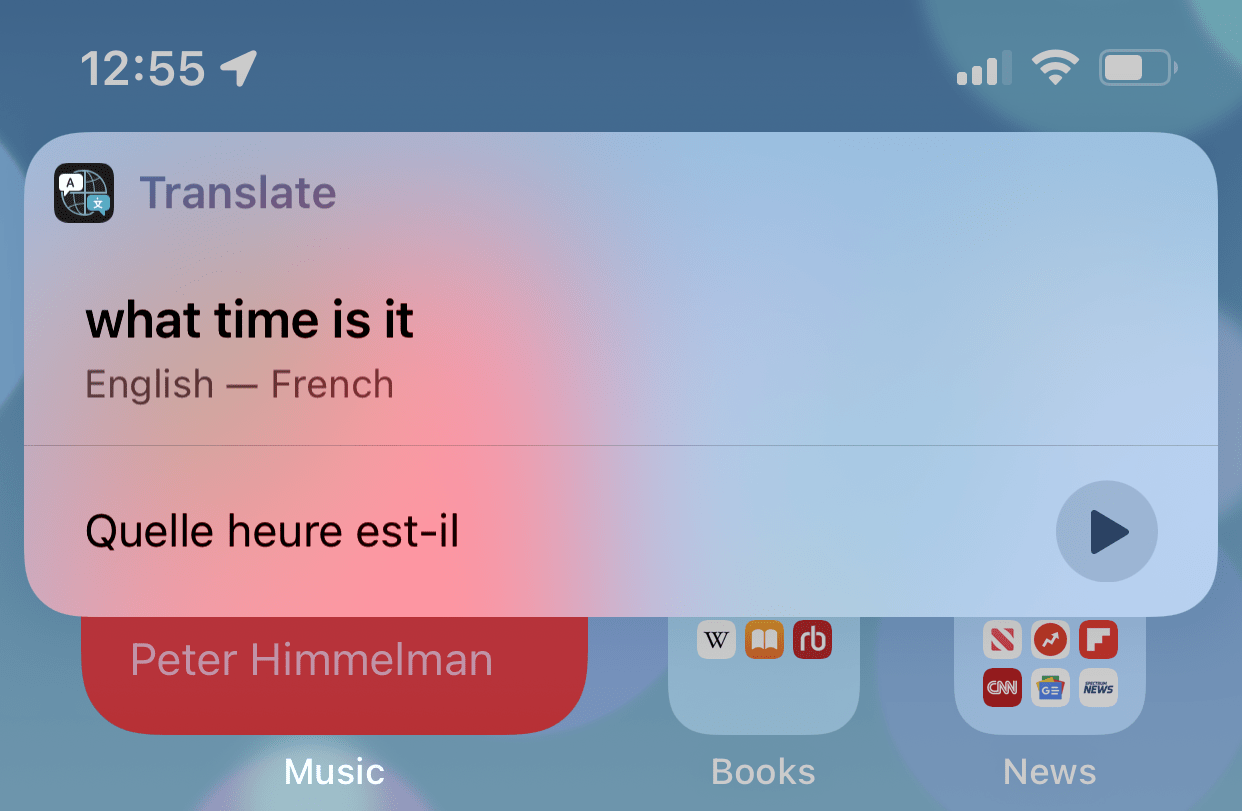 How to use Siri to translate words and phrases or host a twoway