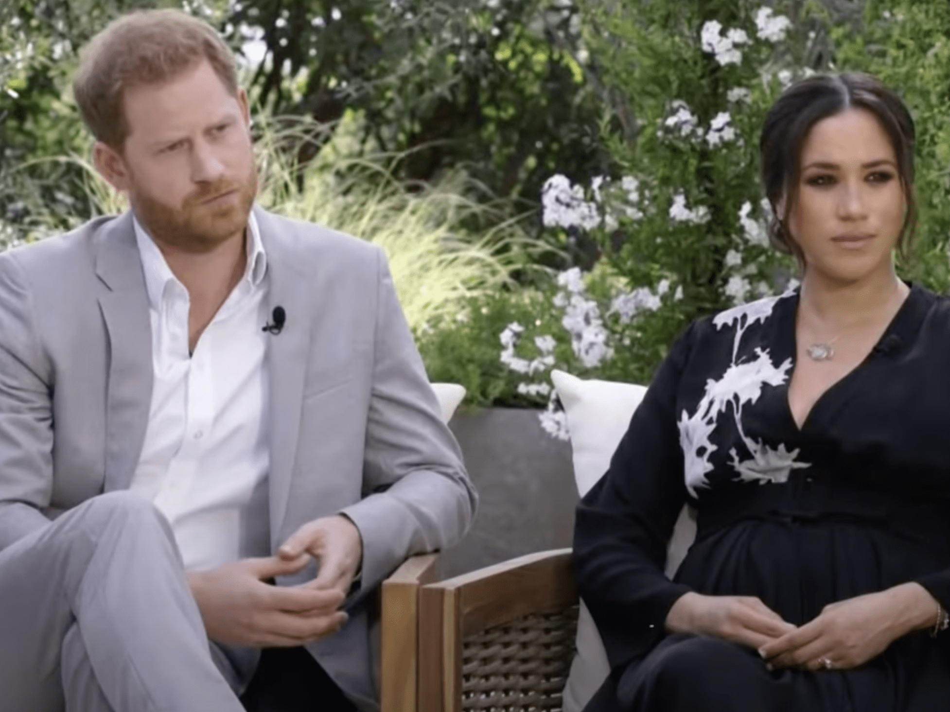 Prince Harry, Meghan's Relationship With Royals 1 Year After Oprah