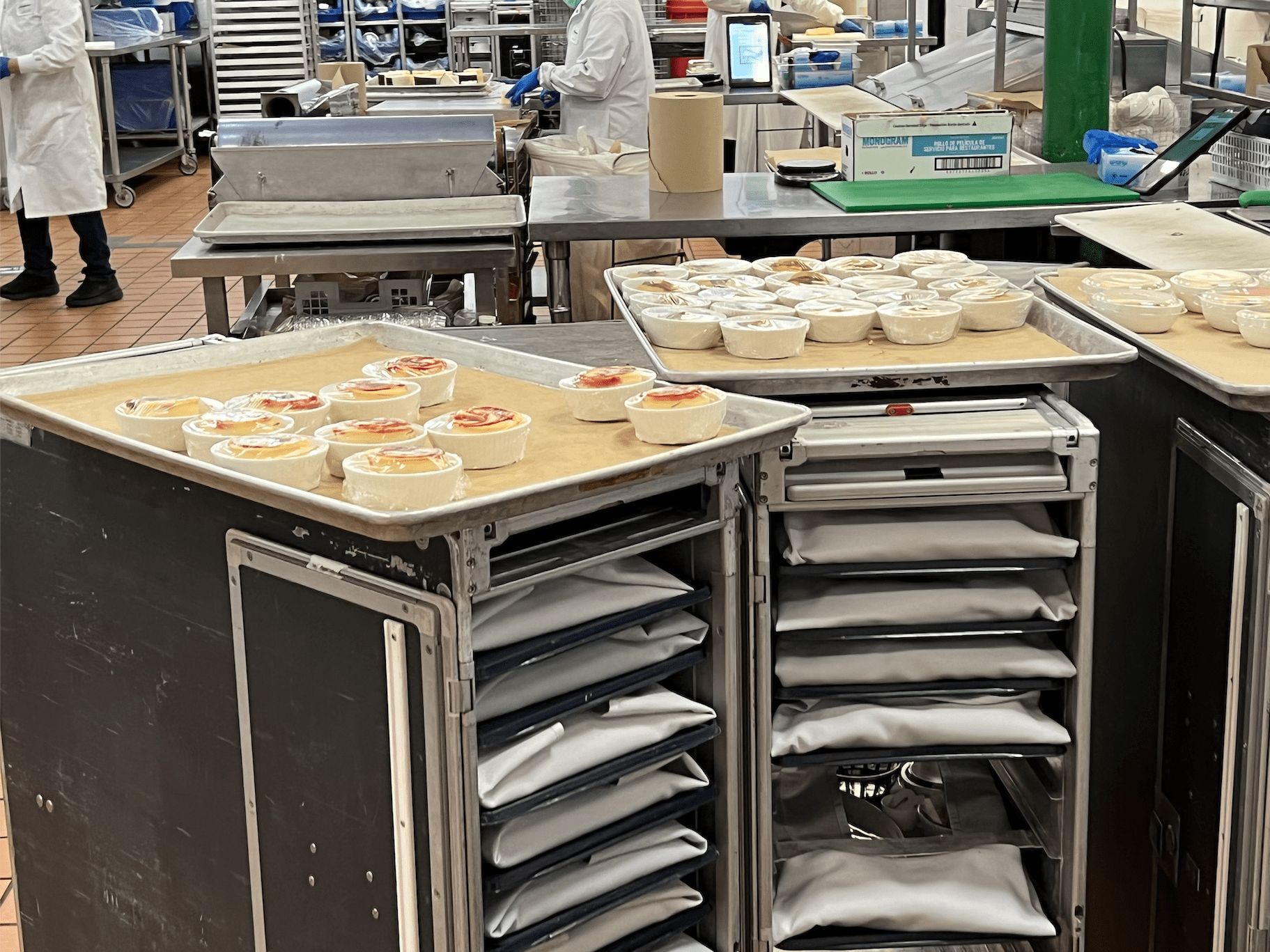 I tried meals prepared by the world's largest provider of airplane food