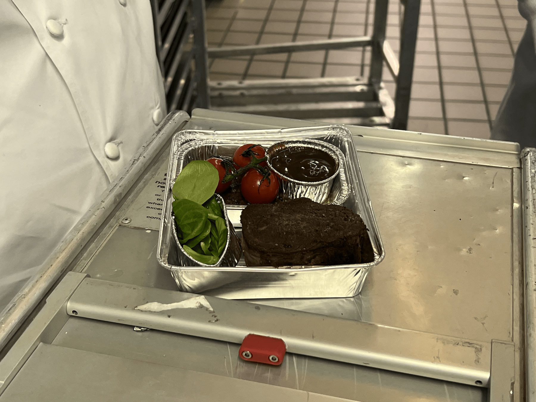 I tried meals prepared by the world's largest provider of airplane food