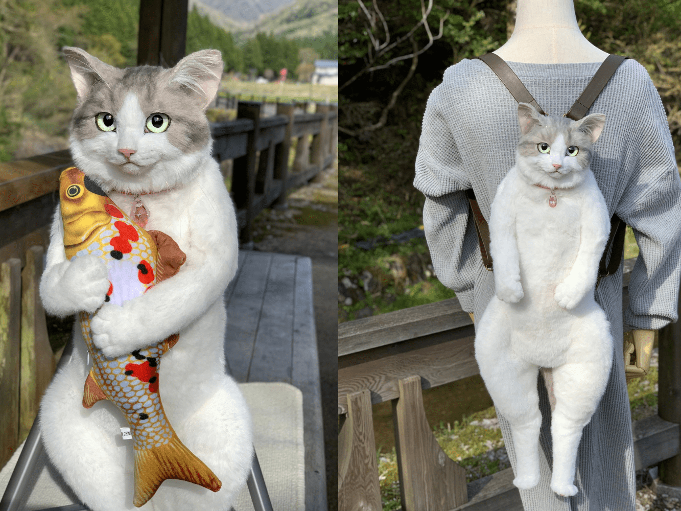 Japan Twitter Is Going Nuts Over a 1,000, LifeSized Cat Backpack