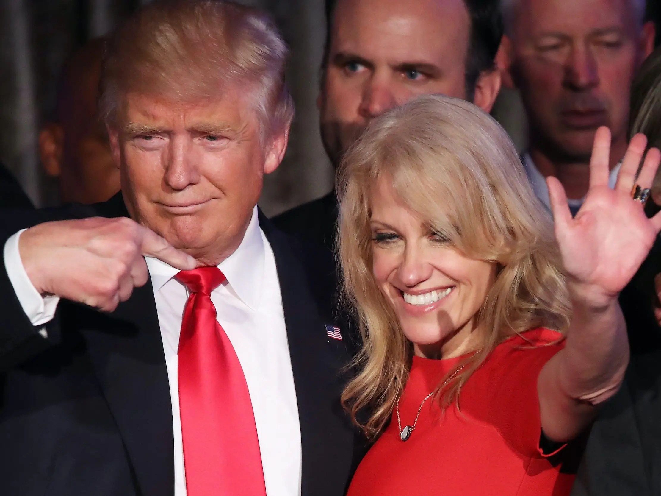 Kellyanne Conway is betting Trump will run for president in 2024 and