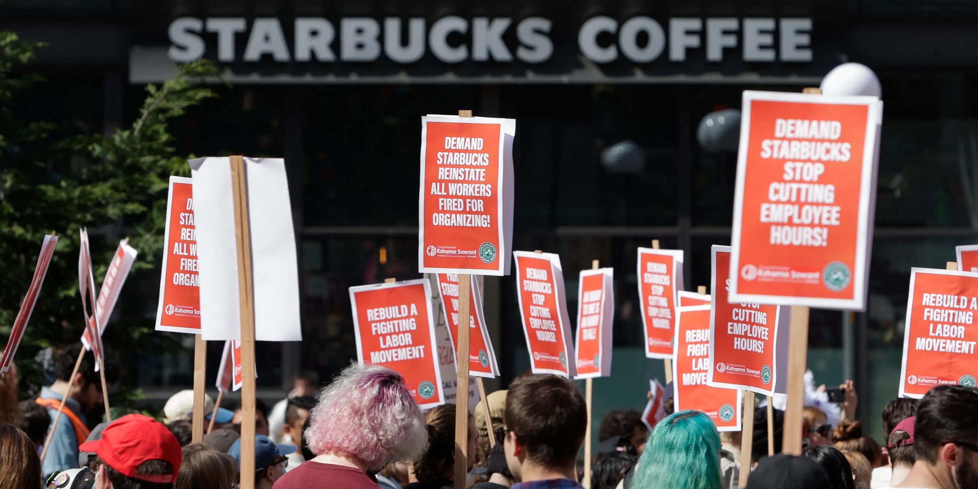 Starbucks Uses 'Illegal Tactics' to Stop Workers Unionizing, NLRB Says