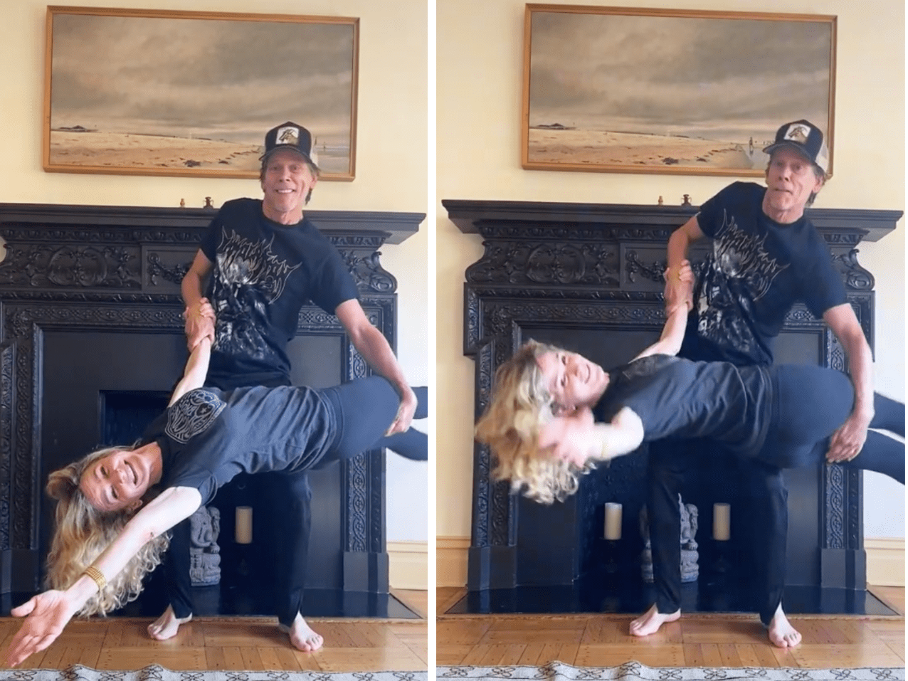 Kevin Bacon, Kyra Sedwick Go Viral With 'Footloose' TikTok Dance Trend