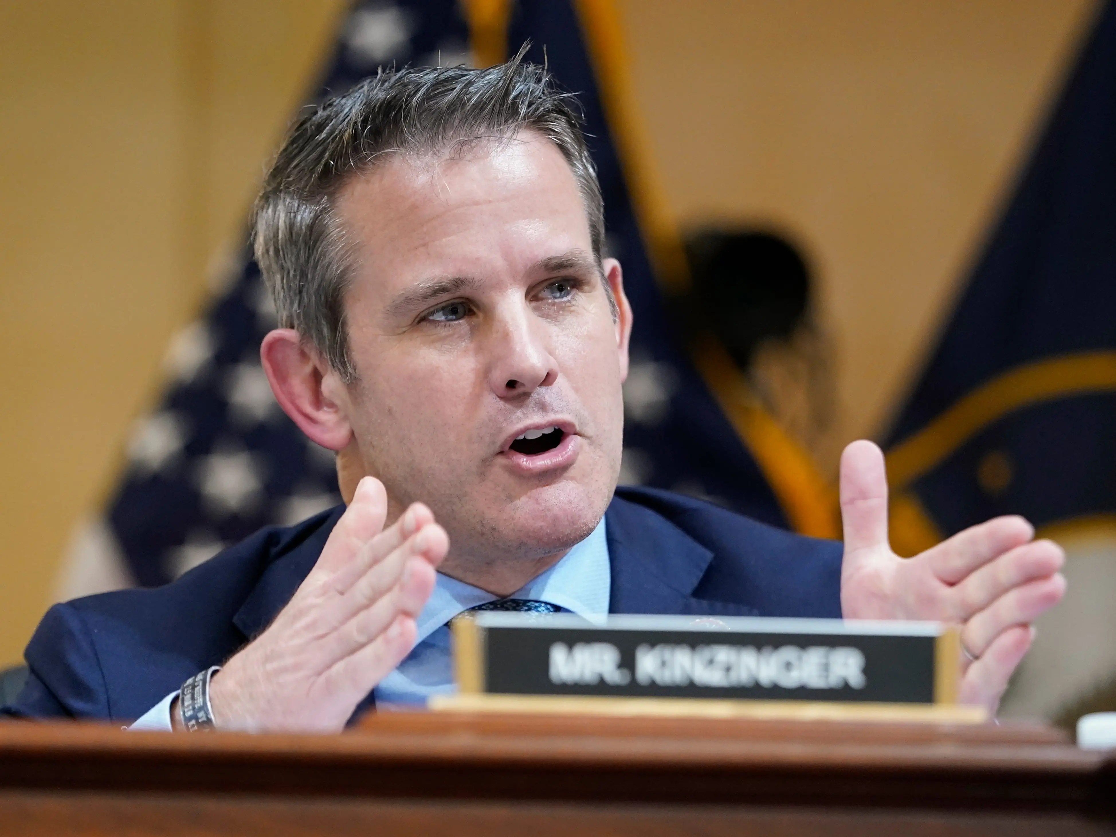 Rep. Kinzinger on Cipollone testimony There wasn't 'any contradiction(06)