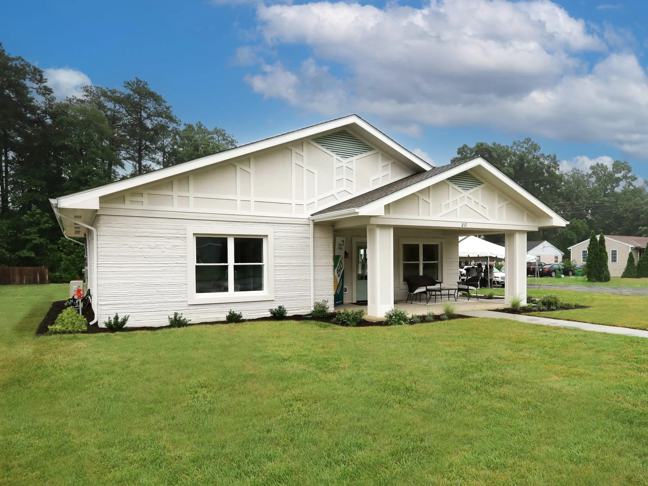 Photos a ThreeBedroom 235,000 3D Printed Home in Virginia Business