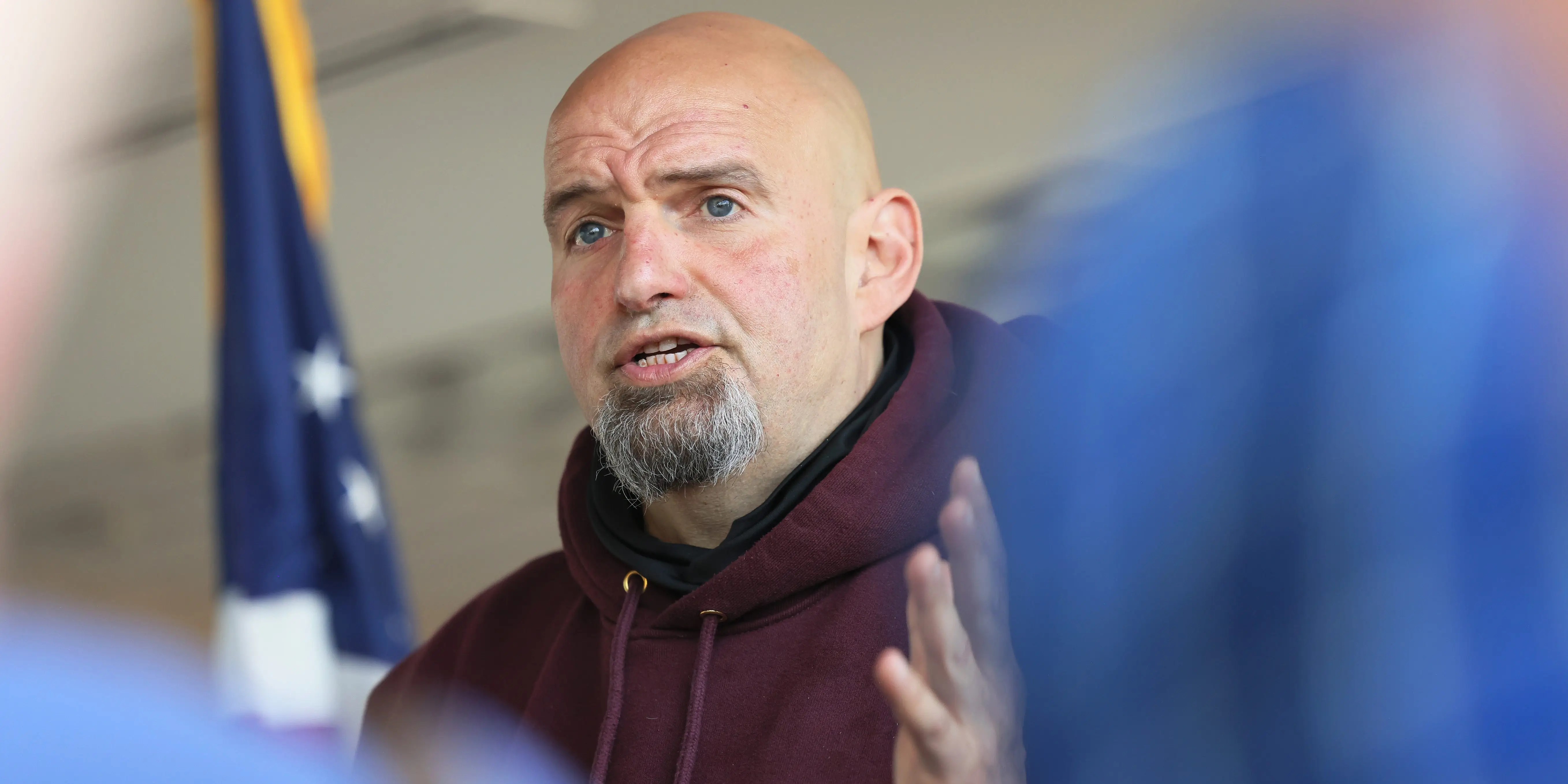 Pennsylvania Senate candidate John Fetterman 'sometimes struggles to