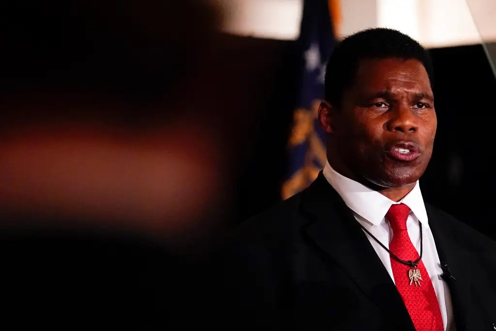 GOP Senate nominee Herschel Walker blasts the new climate law