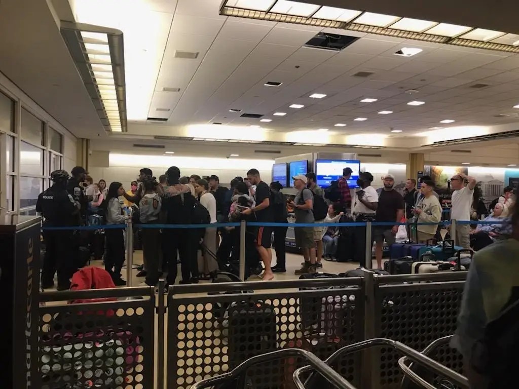 American Airlines couldn't find a passenger's bag after canceling his