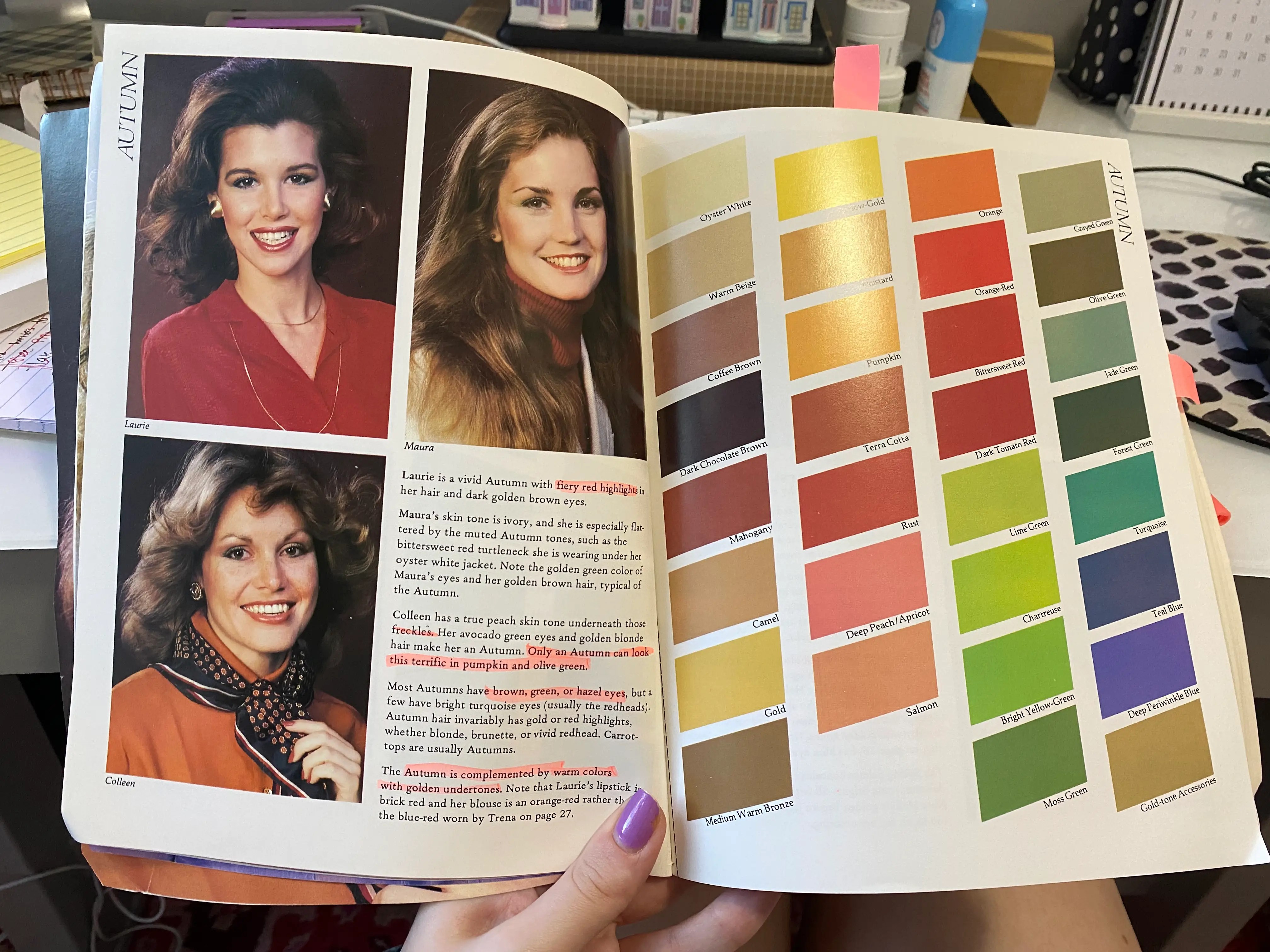 House of Colour Autumn Swatches Discover Your Perfect Fall Colours!
