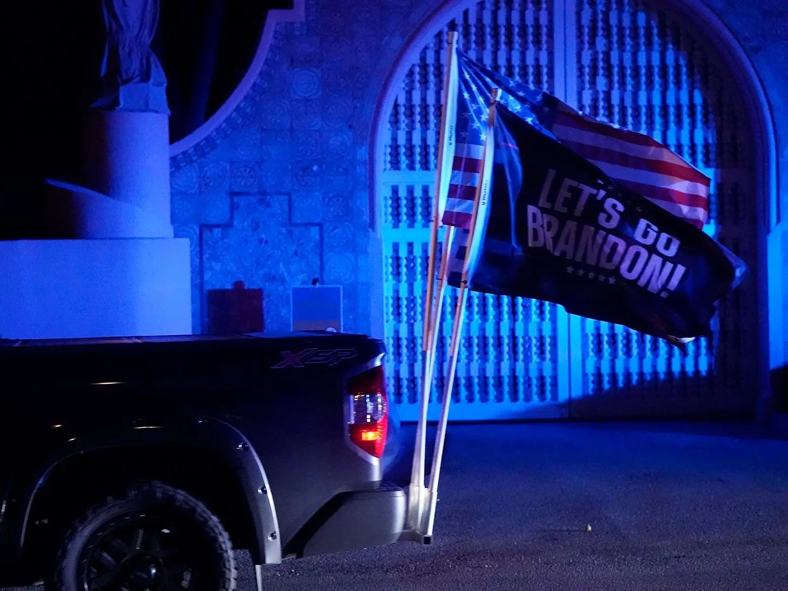 GOP Congressional candidate says FBI agents would leave his home 'in a