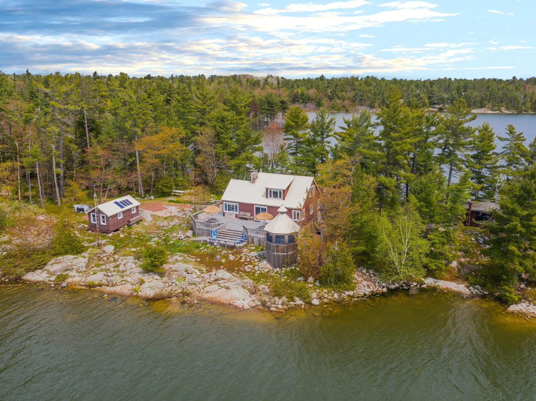 Photos Private Canadian Island With 4Bedroom Home for Sale Business