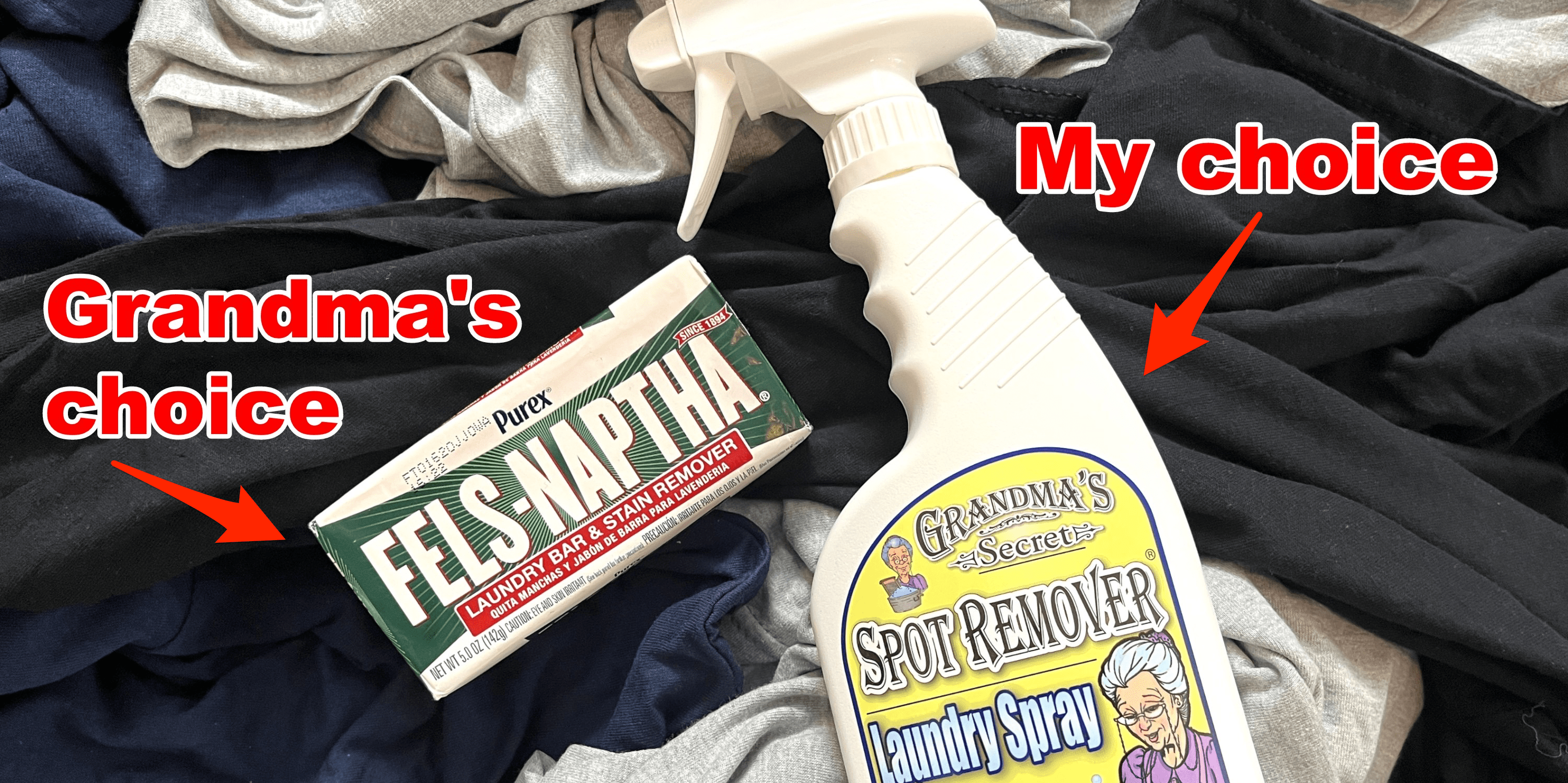 FelsNaptha Stain Remover, Grandma's Secret Spot Remover Comparison Business Insider