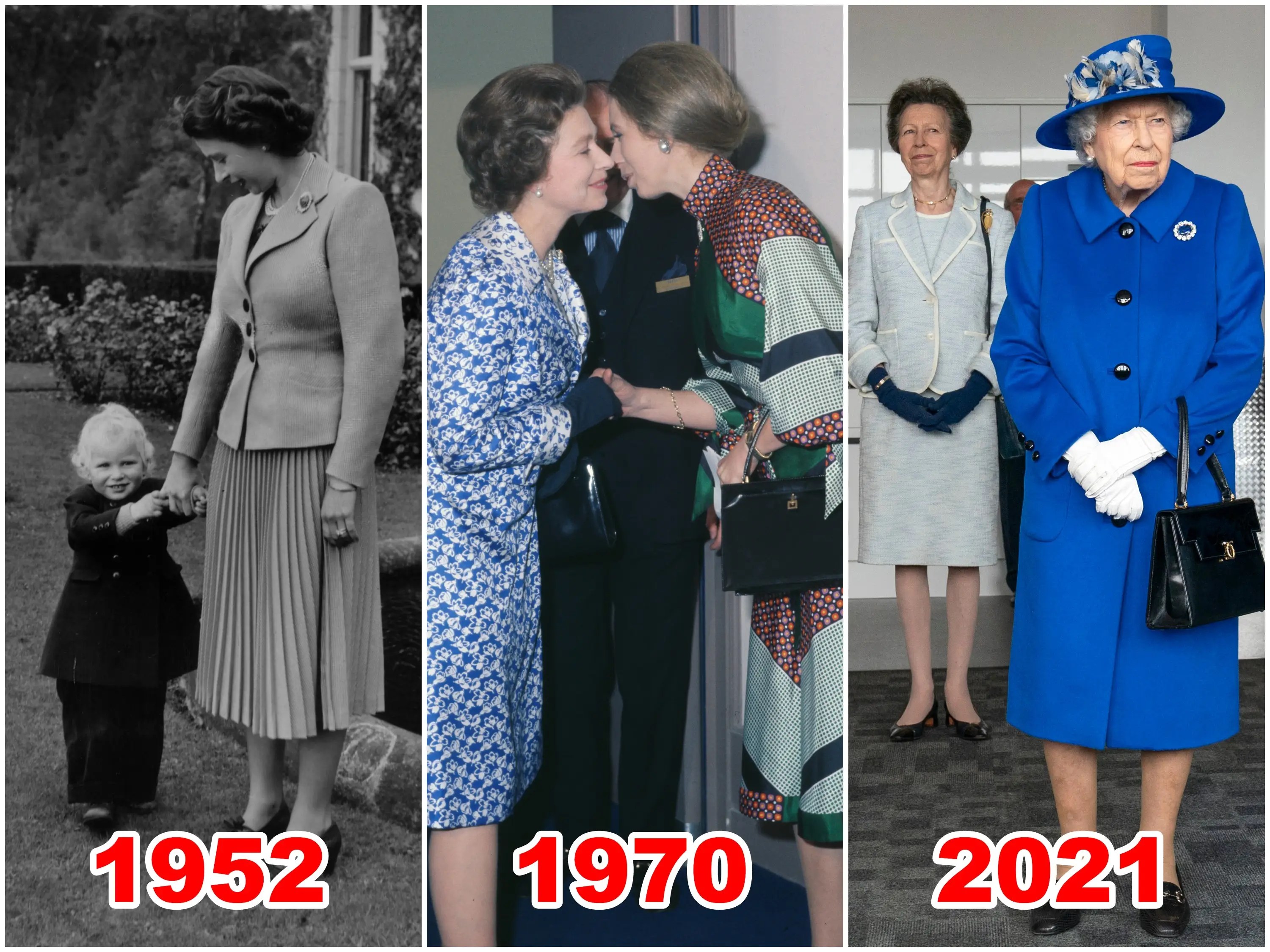Photos Queen Elizabeth II and Princess Anne Over the Years Business Insider