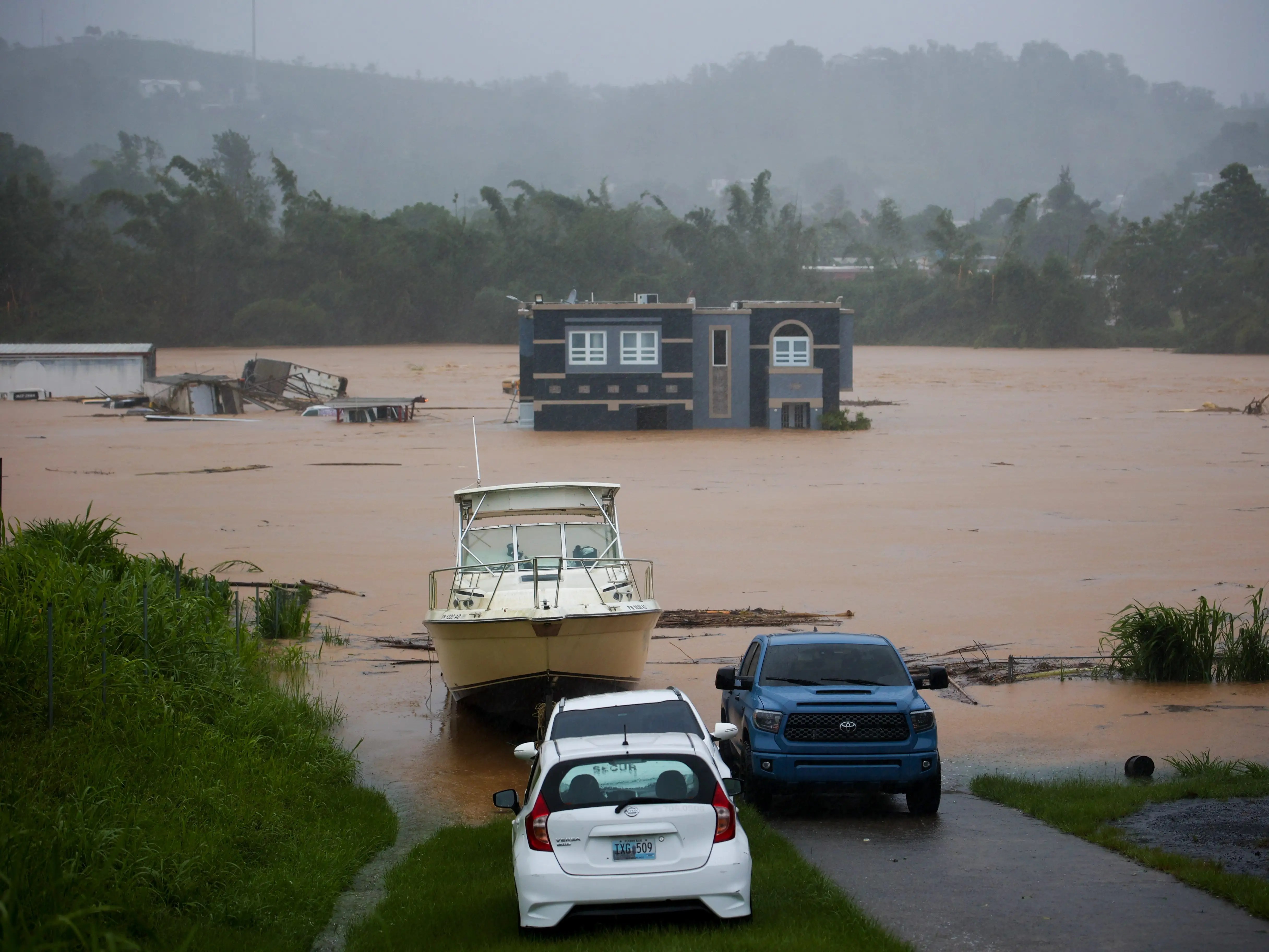 Watch Hurricane Fiona Sweeps Away Bridge in Puerto Rico Amid Floods
