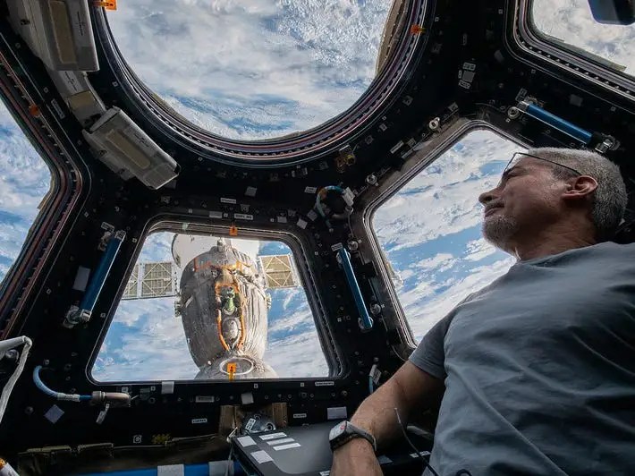 I spent a year in outer space on the International Space Station. The