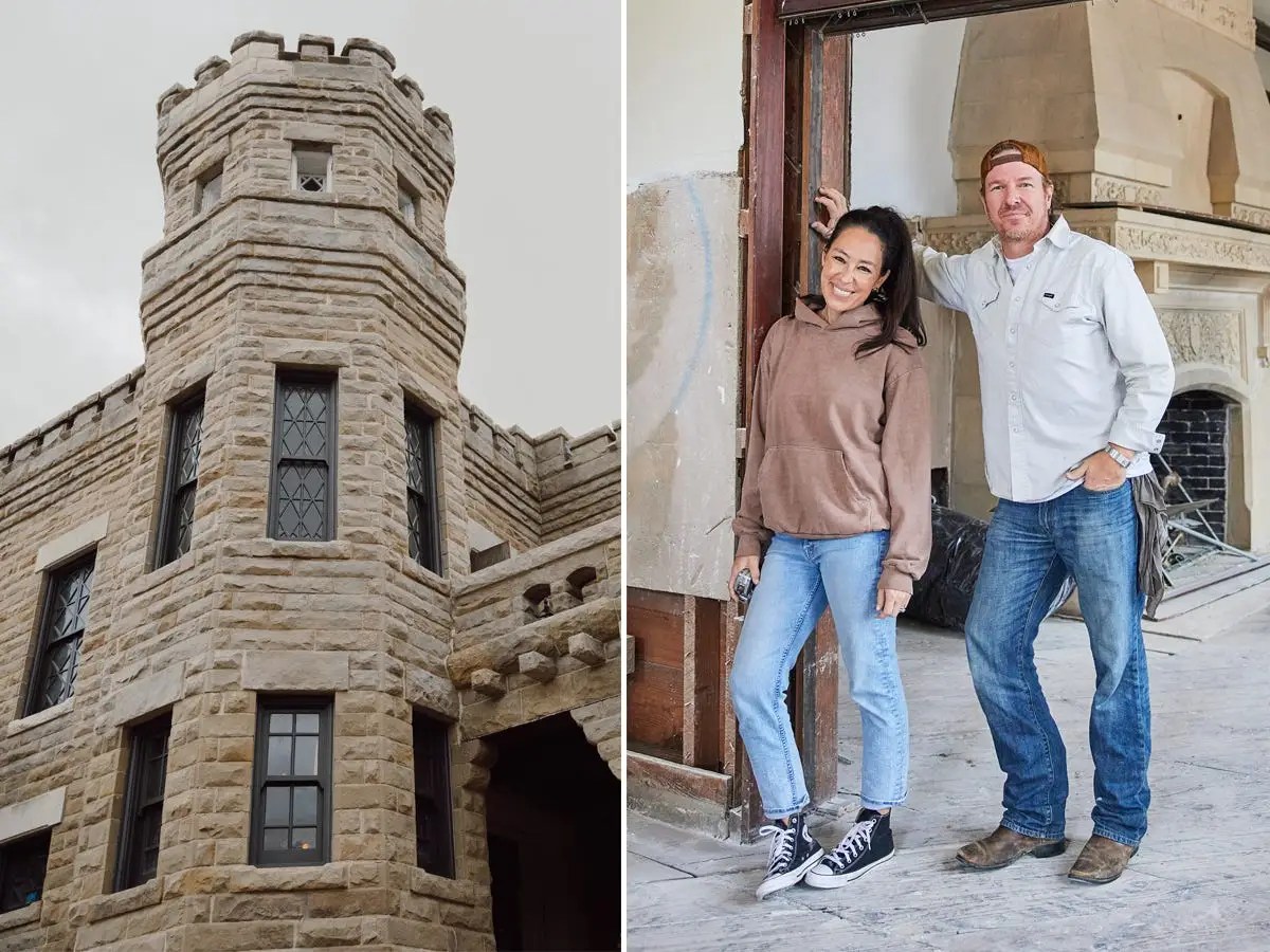 Video Chip, Joanna Gaines Renovate Castle for New Show