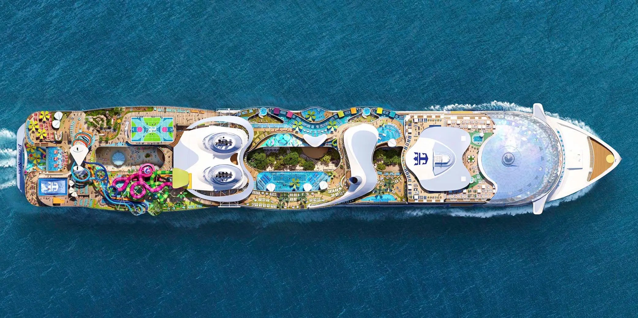 Photos Royal Caribbean's Icon of the Seas Reservations Are Company's