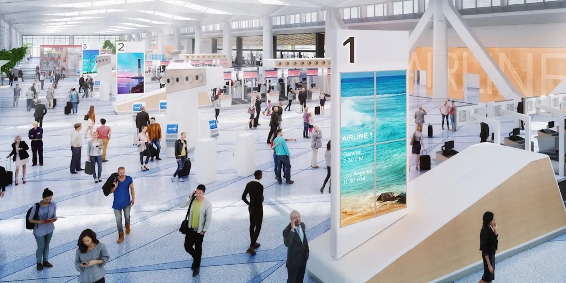 See Inside Newark Airport's 3 Billion Terminal a Upgrade Business